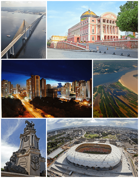 Indo para Manaus, Brasil (MAO)
